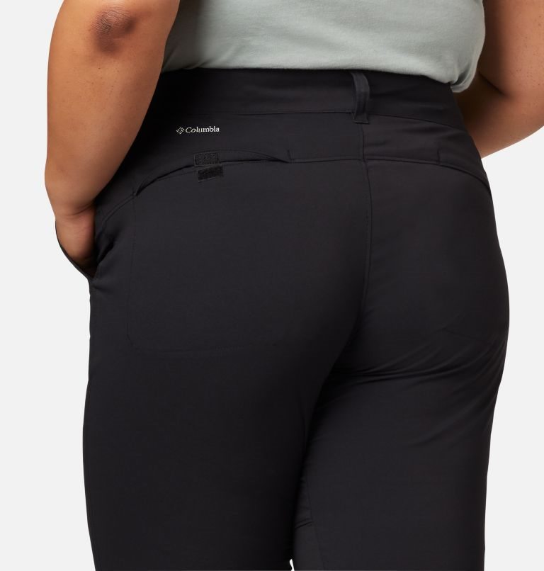 Women's Columbia Saturday Trail II Knee Pants Black | Plus Size CA-HA0C4